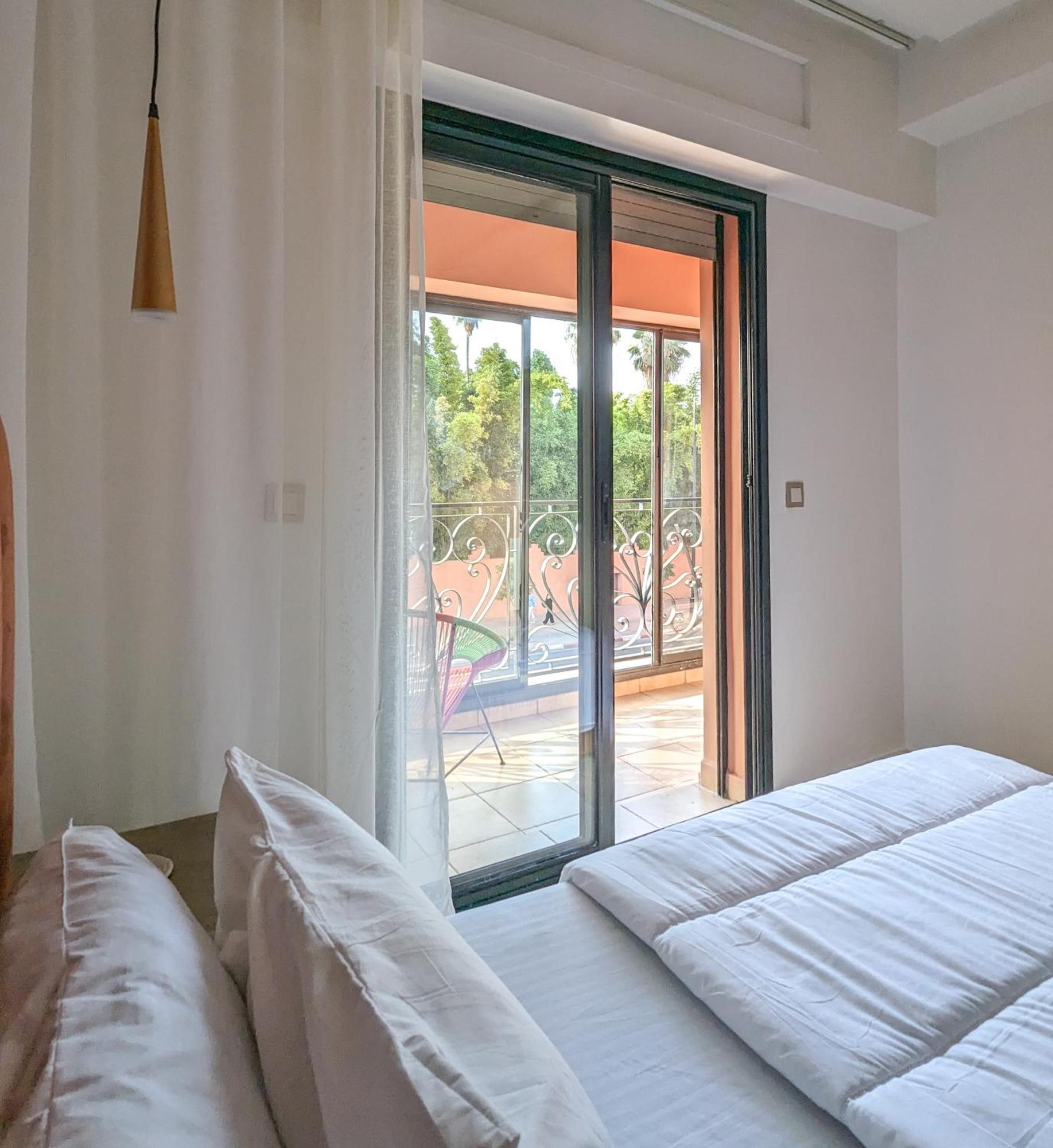 Apartement Panoramic View Majorelle Garden With Pool Marraquexe Exterior foto