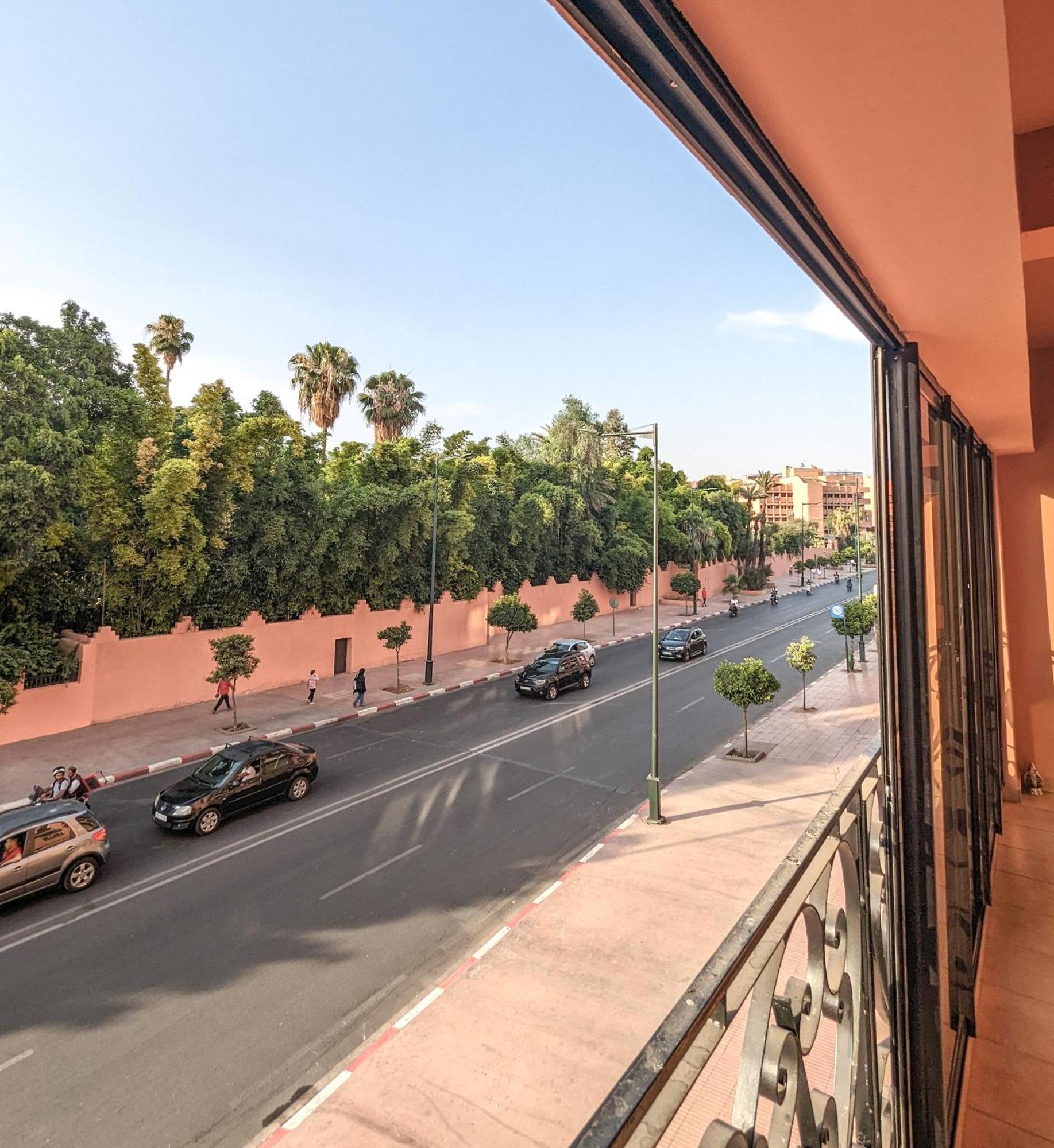 Apartement Panoramic View Majorelle Garden With Pool Marraquexe Exterior foto
