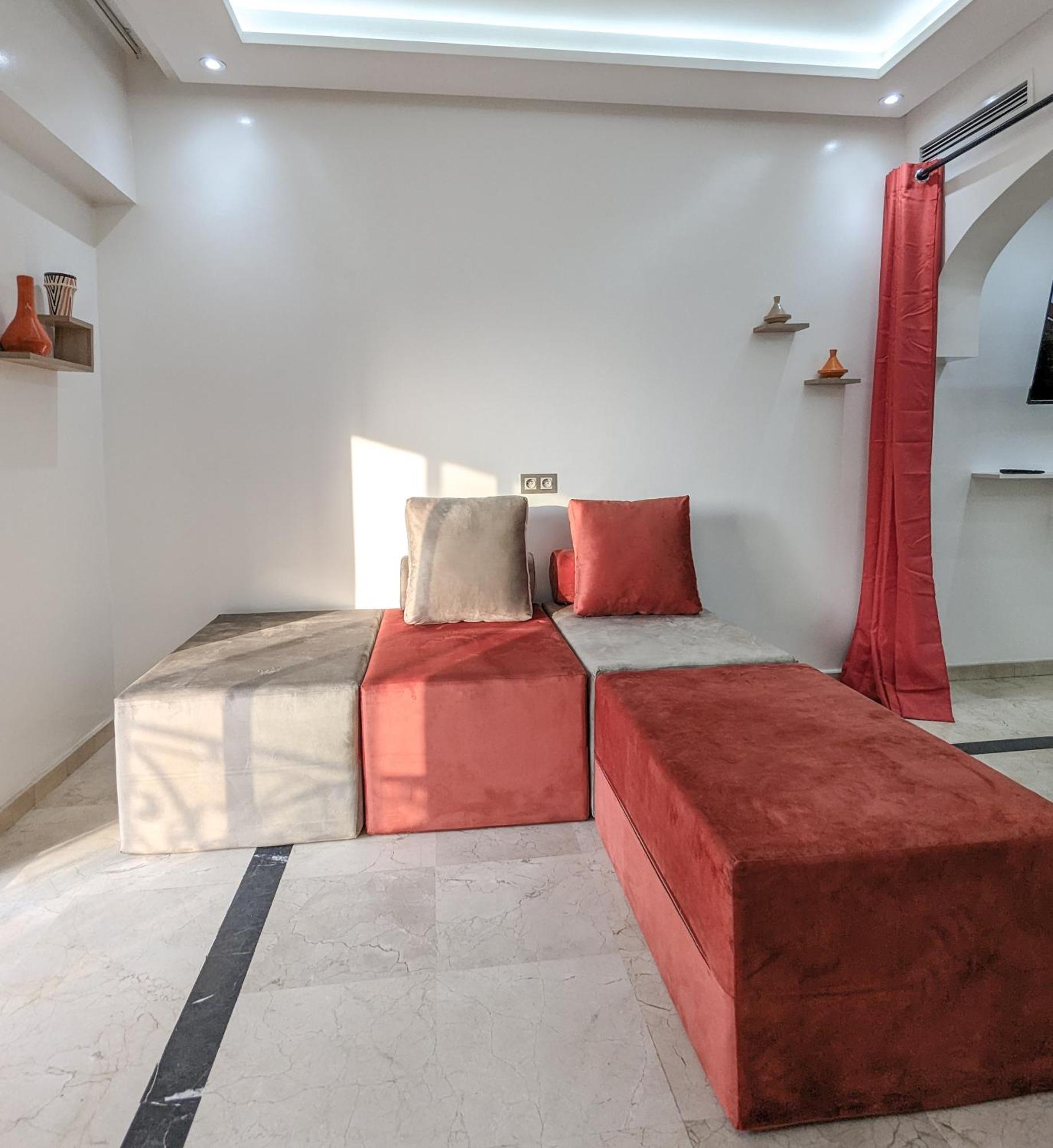 Apartement Panoramic View Majorelle Garden With Pool Marraquexe Exterior foto