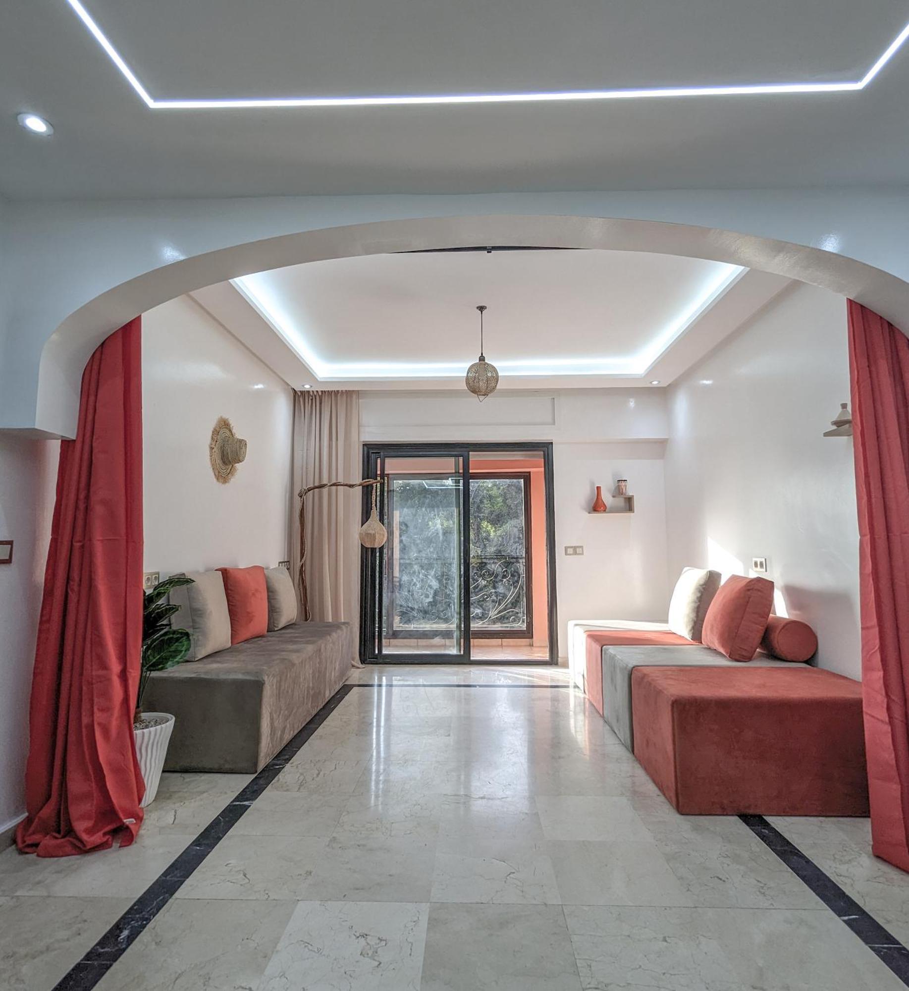 Apartement Panoramic View Majorelle Garden With Pool Marraquexe Exterior foto