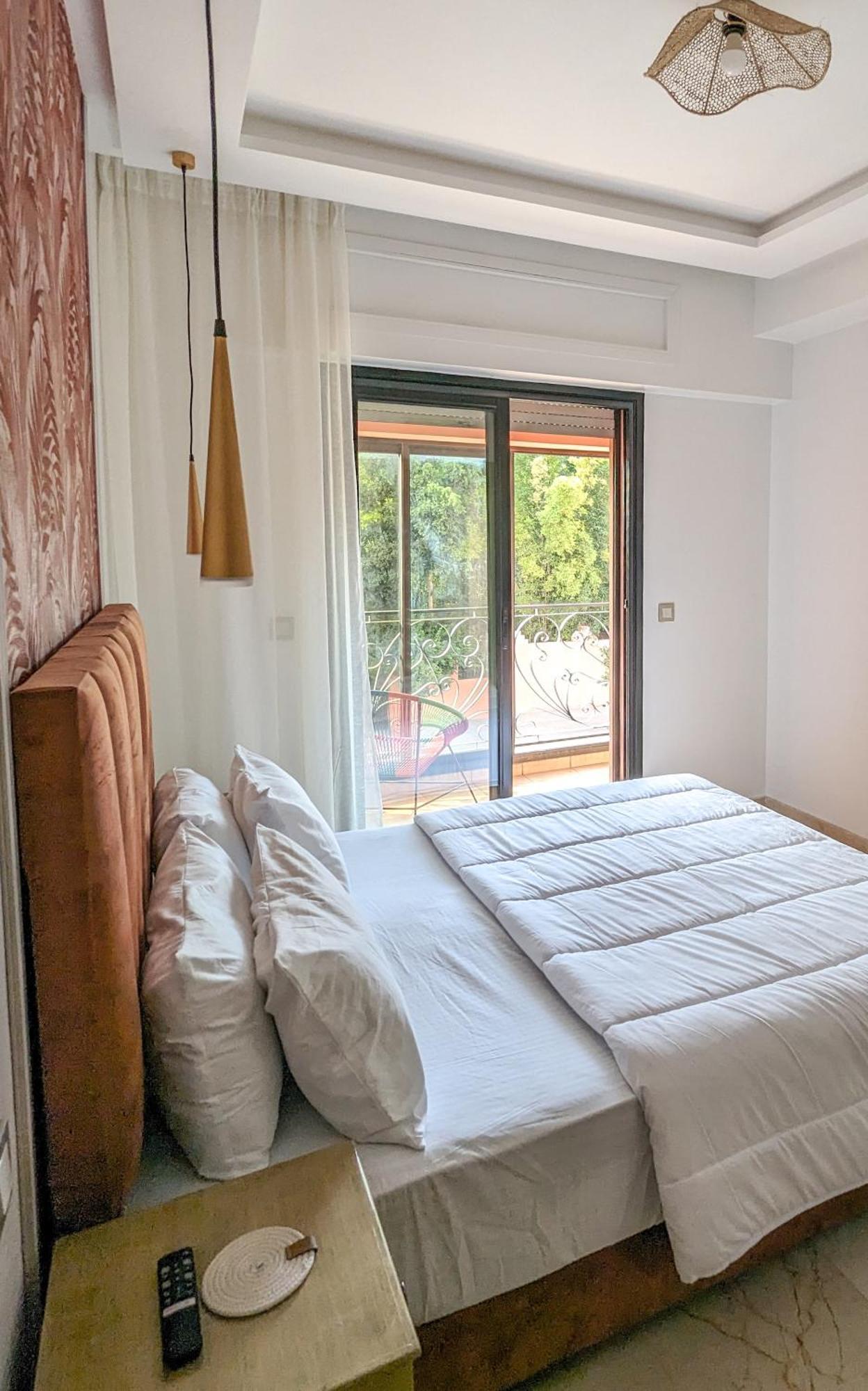 Apartement Panoramic View Majorelle Garden With Pool Marraquexe Exterior foto